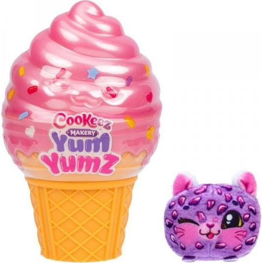 Maskotka Cookeez Makery Yum Yummz - Rożek display 18 sztuk (MO-23518DIS)